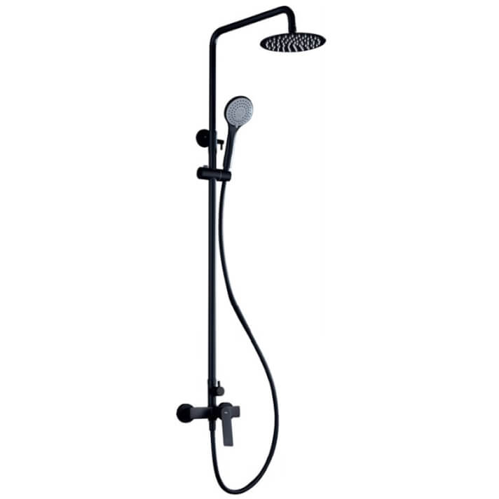 Columna de ducha negra Imex Luxor