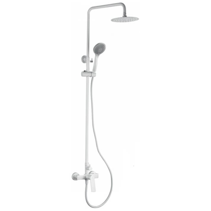 Columna de ducha blanco mate Imex Luxor