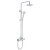 Columna de ducha cromado/blanco Imex Elba