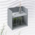 Mueble auxiliar metálico con balda RODANO Doccia