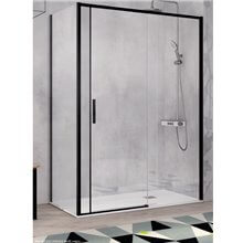 Mampara angular puerta corredera y lateral fijo para ducha MS102 Kassandra