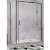 Mampara angular puerta corredera y lateral fijo para ducha MS102 Kassandra
