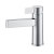 Grifo lavabo cromado/blanco Imex Elba