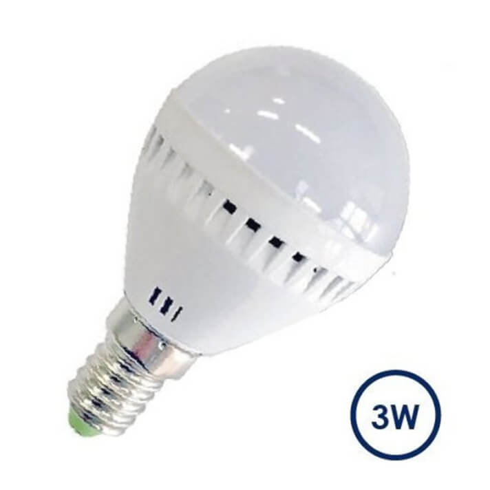 Bombilla LED de 3W E14 240 l&uacute;menes