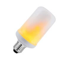 Bombilla LED efecto llama E27