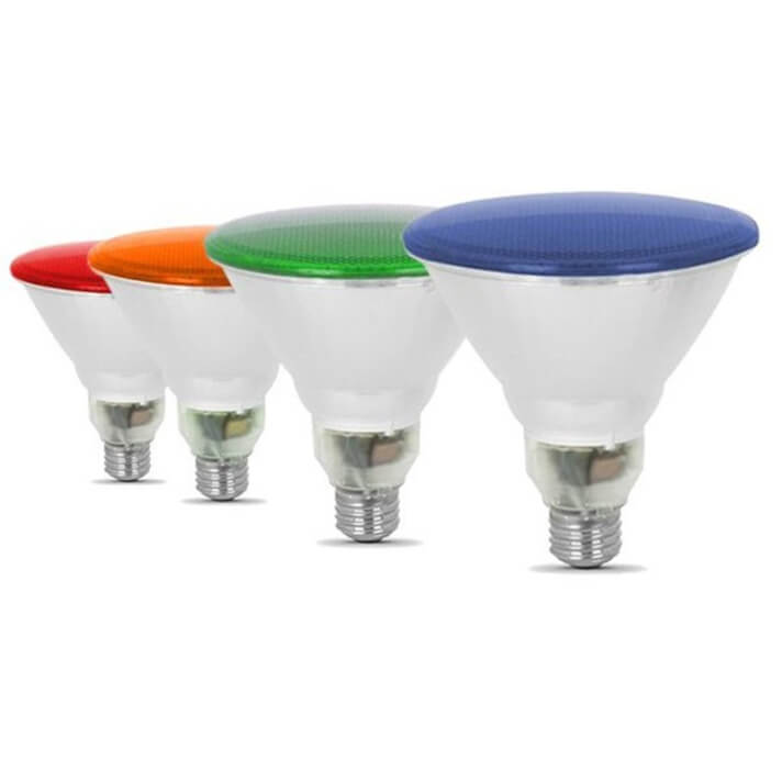 Bombilla PAR38 de 12W VERDE