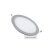 Panel Downlight redondo de 6W PLATA