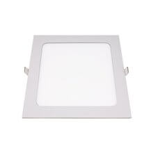 Panel Downlight cuadrado de 6W PLATA