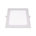 Panel Downlight cuadrado de 6W PLATA