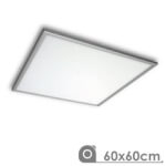 Panel LED 60x60 cuadrado 40W PLATA
