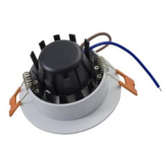 Foco LED circular direccionable 3W blanco