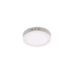 Plafón LED redondo Ø12x4cm 6W blanco
