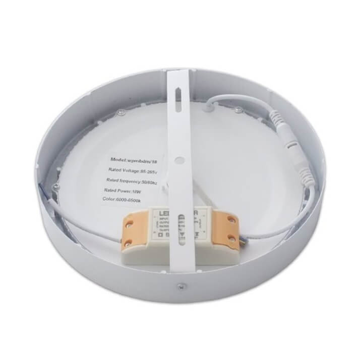 Plaf&oacute;n LED detector de presencia y sensor crepuscular 18W blanco