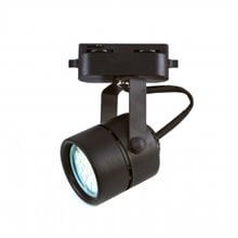 Foco carril compacto GU10 negro
