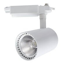 Foco LED carril orientable 30W blanco