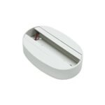 Base carril superficie pequeña blanca