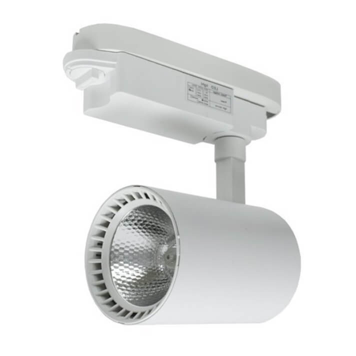 Base carril superficie grande blanca