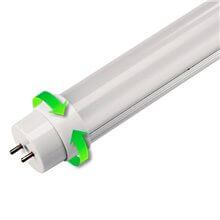 Tubo LED T8 de 9W aluminio