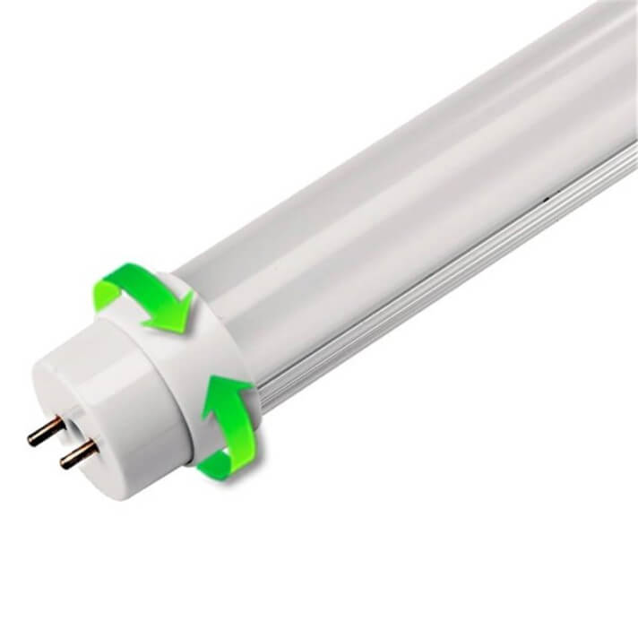 Tubo LED T8 de 9W aluminio