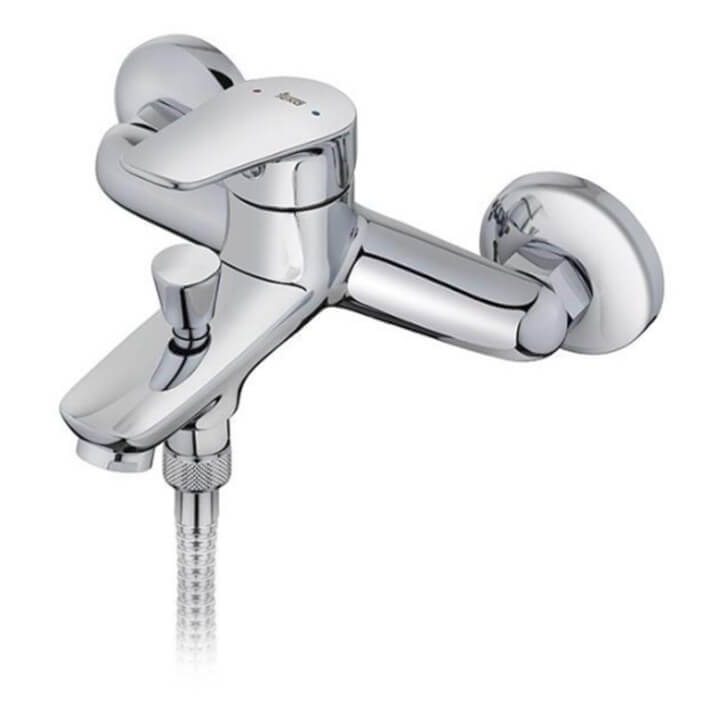 Grifo monomando de ducha y ba&ntilde;era Sineu Teka