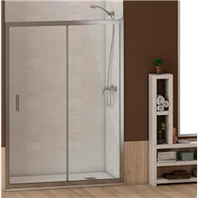 Mampara de ducha frontal con fijo Denver Futurbaño
