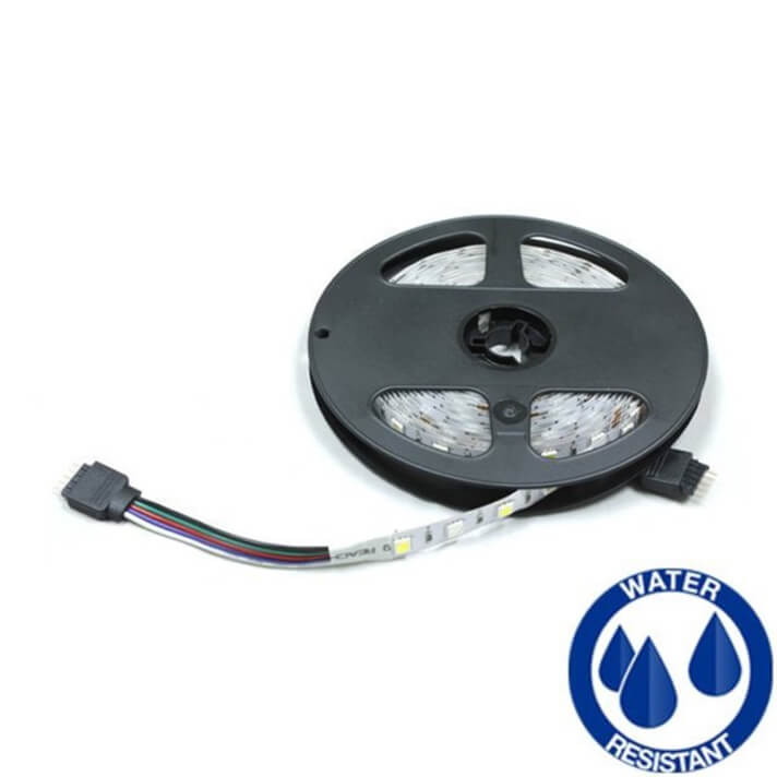 Tira LED RGBW de 14,4W/m 5 metros exterior