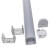 Perfil Tira LED rectangular aluminio 2 cm x1 metro