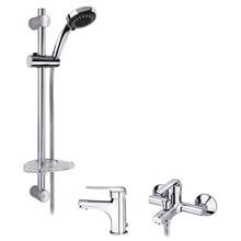 Combo Inca (Barra + Grifo lavabo + Grifo bañera) Futurbaño