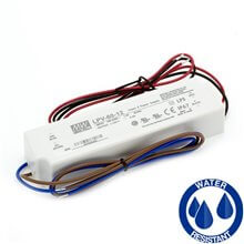 Transformador LED Mean Well 12V 60W exterior