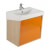 Mueble URBY 65 naranja roble