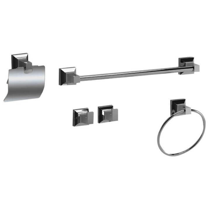 Accesorios para cuarto de ba&ntilde;o Lacio Futurba&ntilde;o