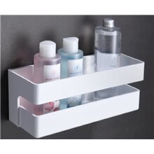Estante de PVC blanco rectangular Imex 