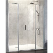 Mampara frontal 2 puertas abatibles NA515 Kassandra