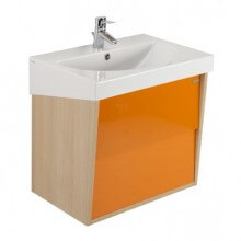 Mueble URBY 80 naranja roble