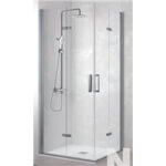 Mampara angular 2 puertas plegables NA306 Kassandra