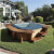 Spa K2O Royal Beach con panelado de madera