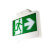 Luz de emergencia LED 8W rótulo lateral