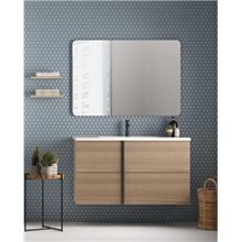 Mueble de baño con lavabo cerámico 2 cajones 100cm Onix+ Royo