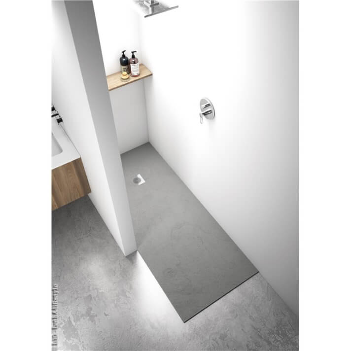 Plato de ducha Slate Antracita b10
