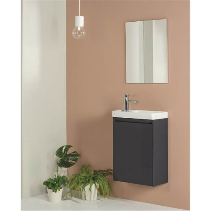 Conjunto mueble con lavabo y espejo Enjoy Royo