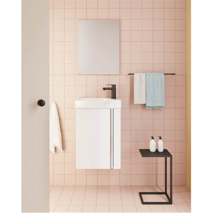 Conjunto de ba&ntilde;o mueble+lavabo+espejo 45cm Elegance Royo