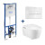 Pack smart One toilet In-Wash suspendido Inspira ROCA