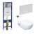 Pack inodoro suspendido Geberit Smyle Rimfree