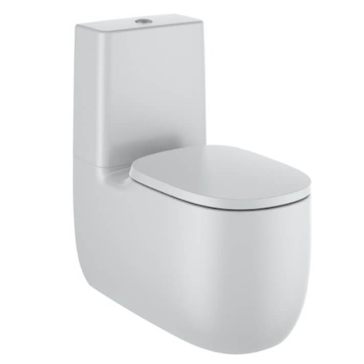 Inodoro completo Rimless blanco perla Beyond 70,5cm Roca