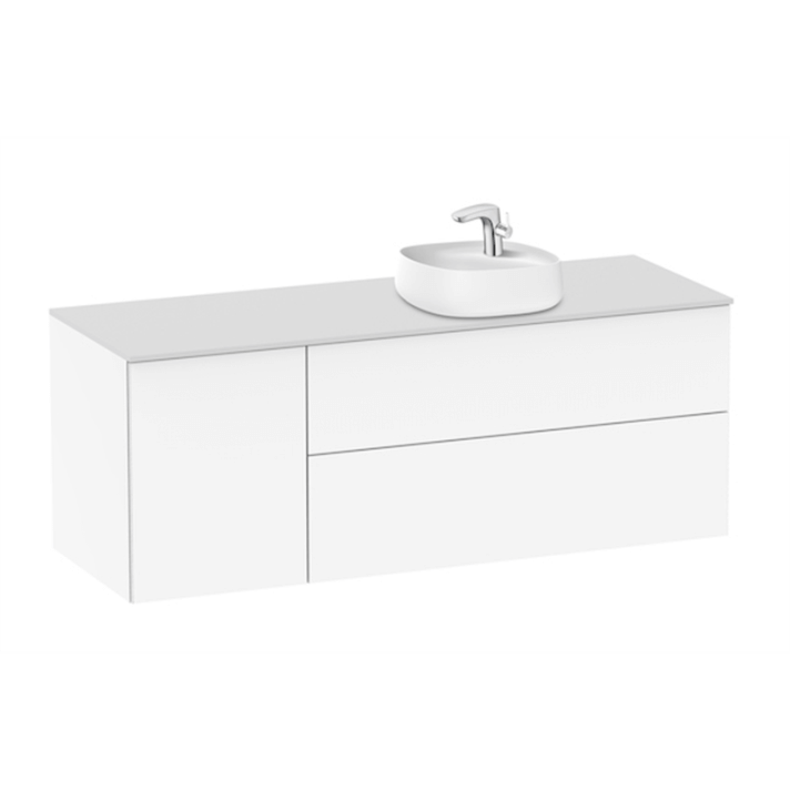 Mueble 120/140cm con Lavabo encastrado Fineceramic Beyond Roca