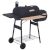 Barbacoa ahumadora con ruedas - Outsunny