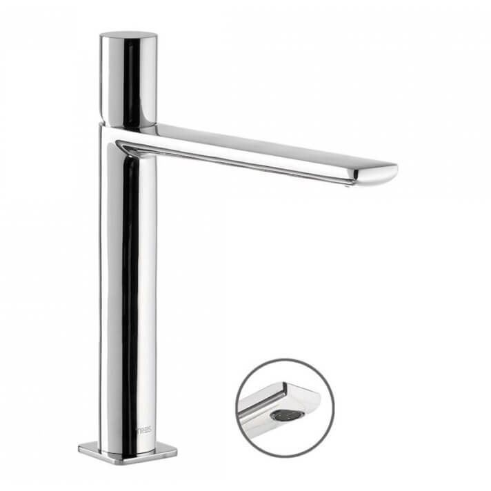 Grifo de lavabo Loft-Tres ca&ntilde;o medio