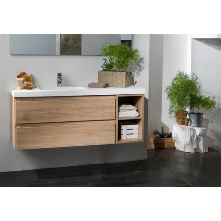 Mueble Life 2 cajones + m&oacute;dulo CON LAVABO B10