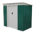 Caseta metálica 2,43m² Buckingham verde Gardiun