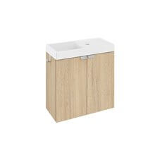 Mueble 2 puertas 50cm Roble nature B-Box BATH+